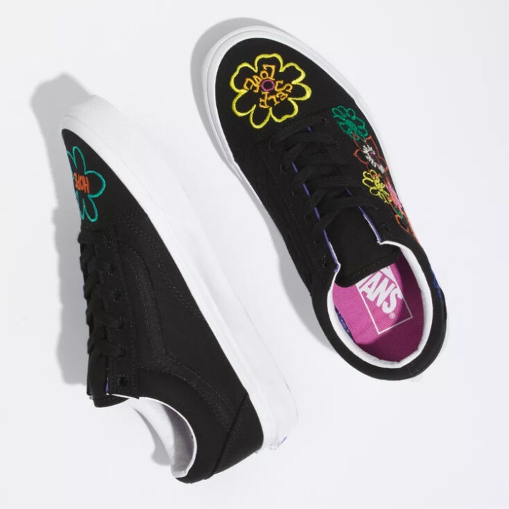 Vans καλλιεργούν φροντίδα παλιό Skool κήπος-αληθινό λευκό