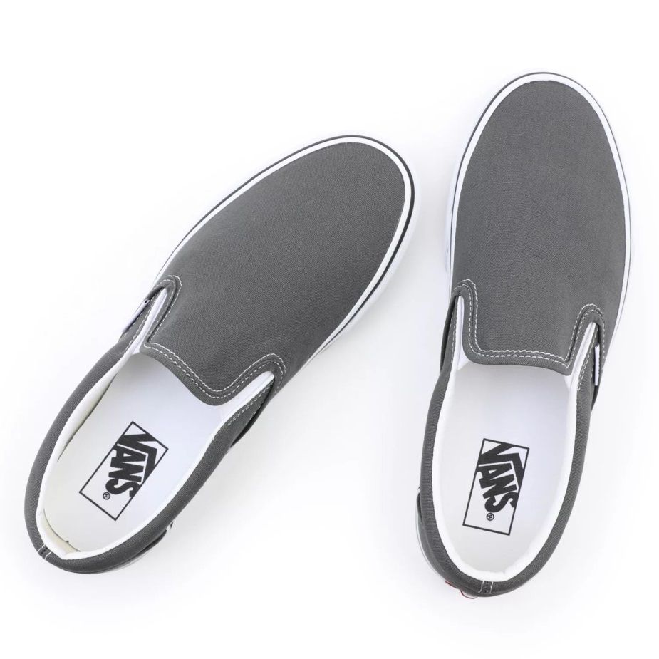 Vans καμβάς κλασικά Slip-on παπούτσια γκρι
