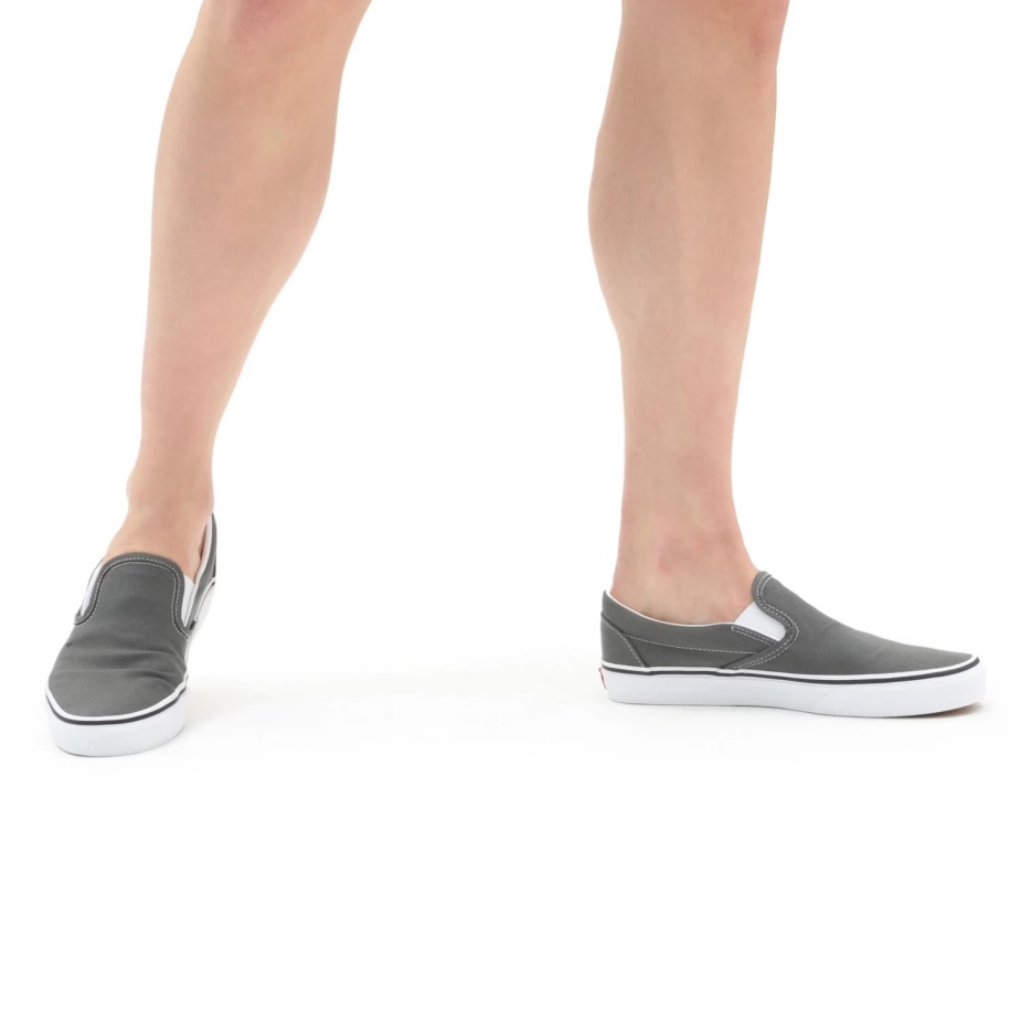 Vans καμβάς κλασικά Slip-on παπούτσια γκρι