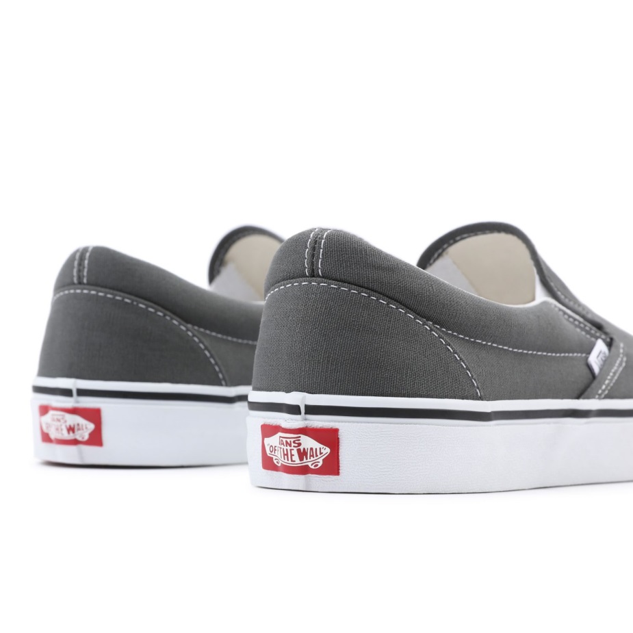 Vans καμβάς κλασικά Slip-on παπούτσια γκρι