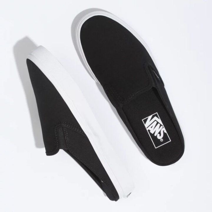 Vans καμβάς κλασικός Slip-on Mule καμβάς μαύρο-αληθινό λευκό