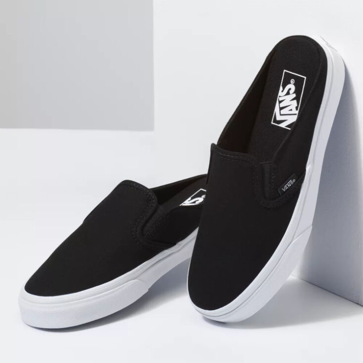 Vans καμβάς κλασικός Slip-on Mule καμβάς μαύρο-αληθινό λευκό