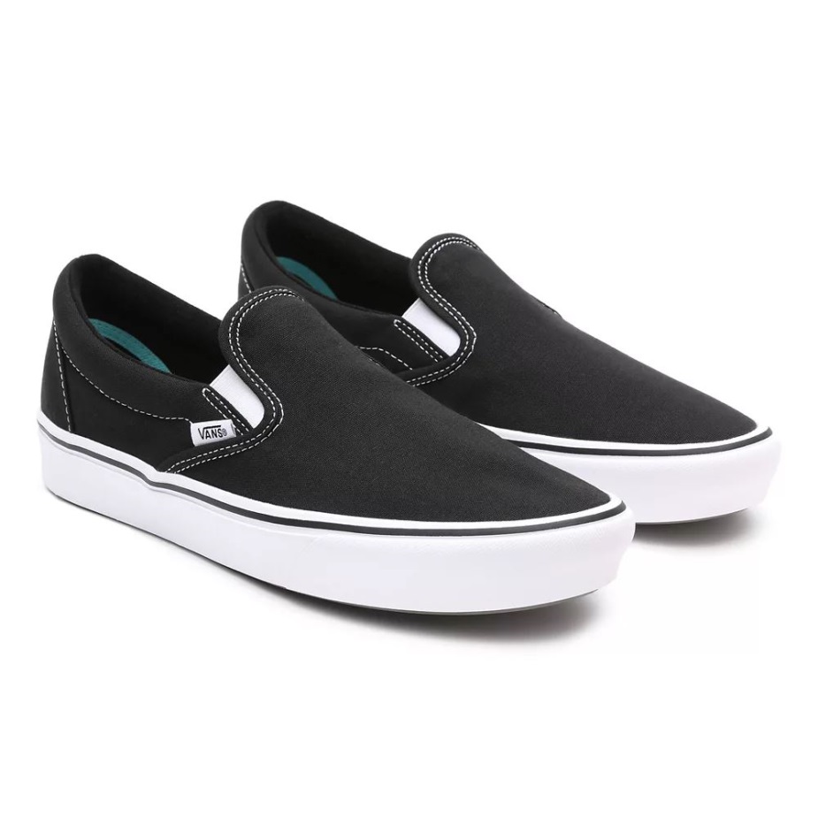 Vans κλασικά Comfycush Slip-on παπούτσια μαύρες γυναίκες