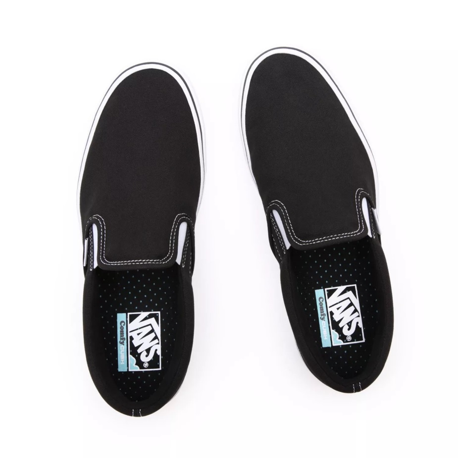 Vans κλασικά Comfycush Slip-on παπούτσια μαύρες γυναίκες