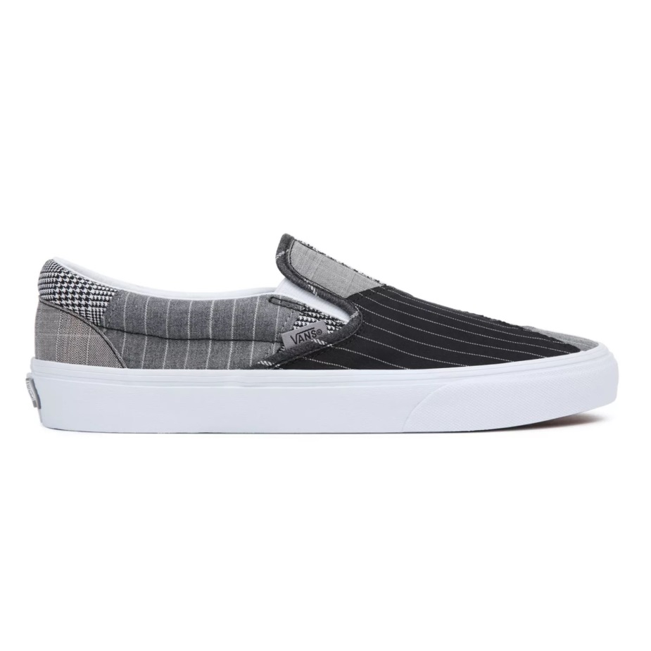 Vans κλασικά Slip-on Patchwork παπούτσια γκρι