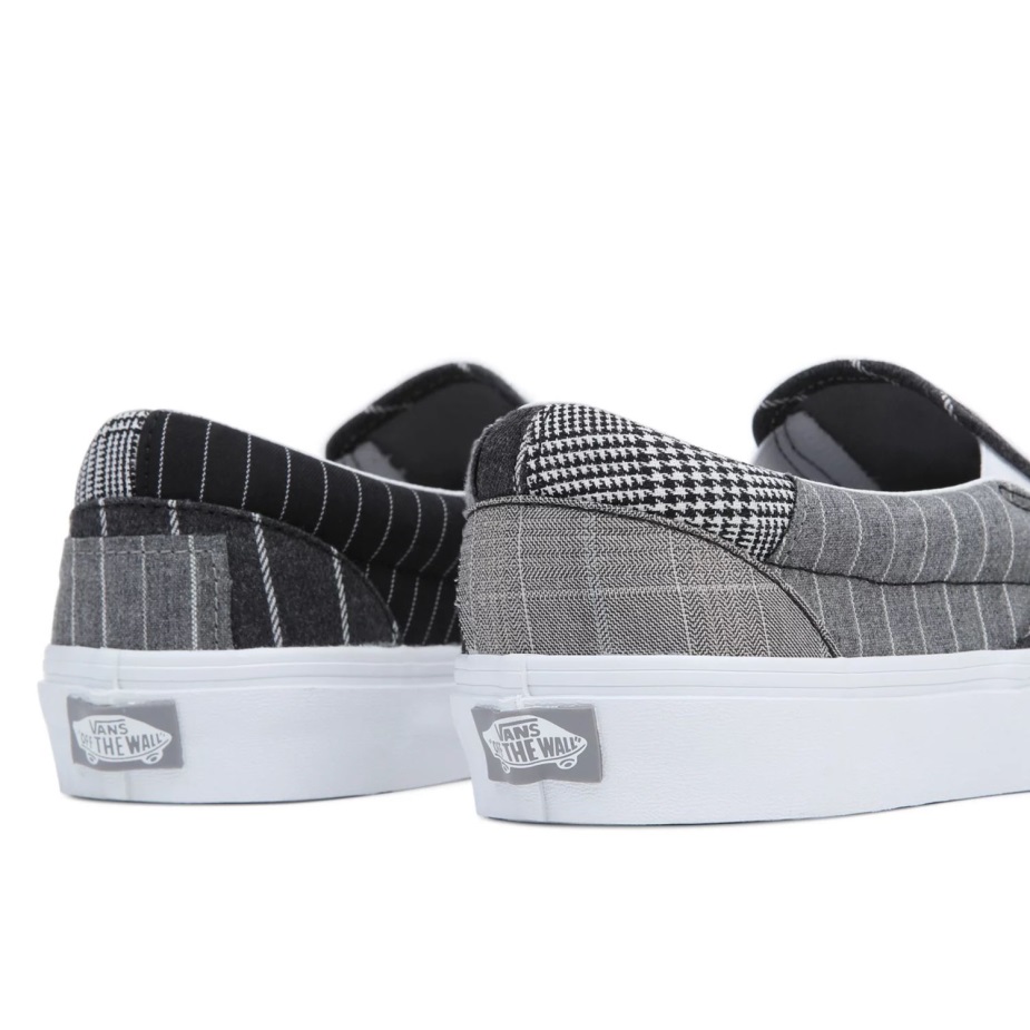 Vans κλασικά Slip-on Patchwork παπούτσια γκρι