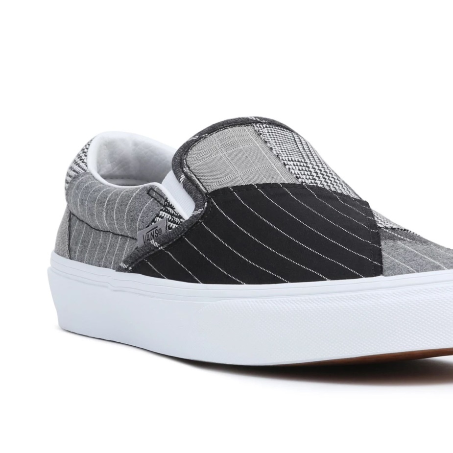 Vans κλασικά Slip-on Patchwork παπούτσια γκρι