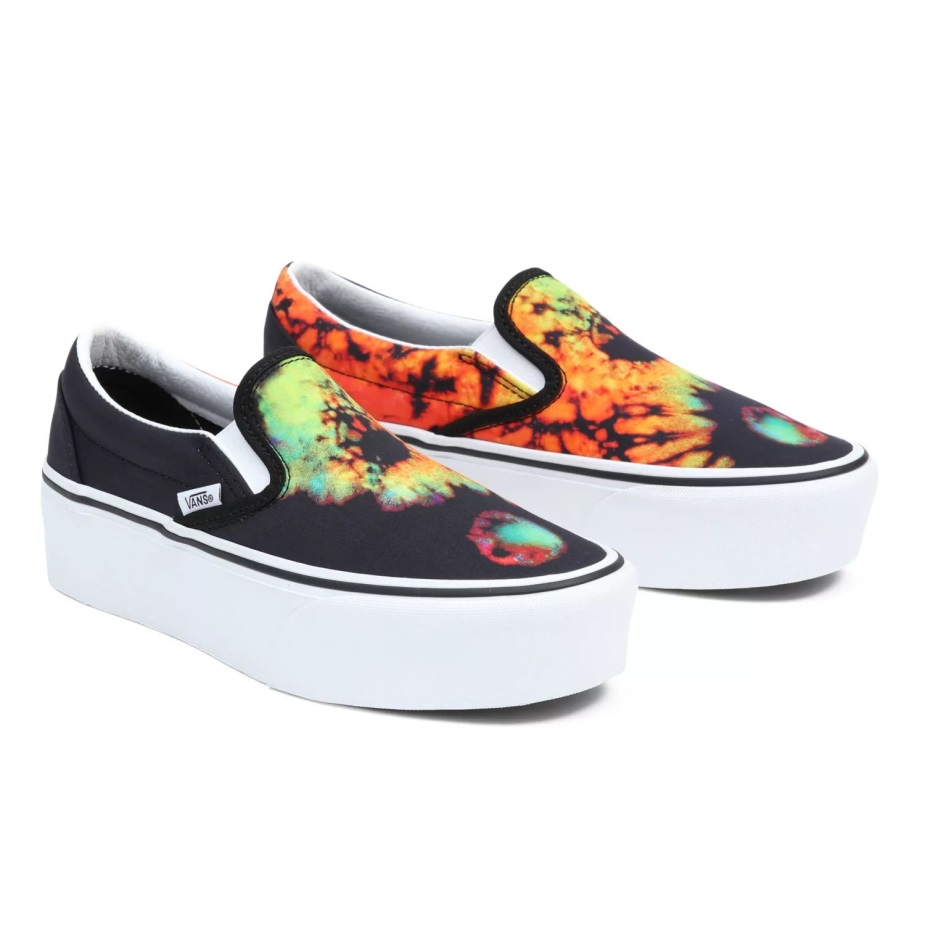 Vans κλασικά Slip-on Stackform παπούτσια μαύρα-multi
