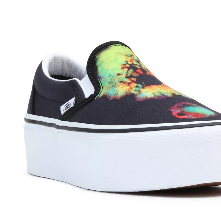 Vans κλασικά Slip-on Stackform παπούτσια μαύρα-multi