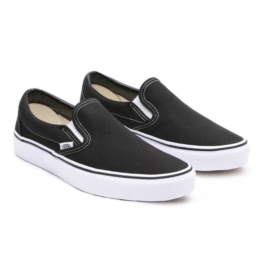 Vans κλασικά Slip-on παπούτσια γυναικεία μαύρα