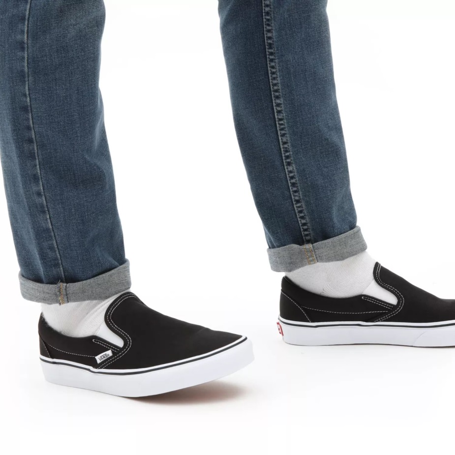 Vans κλασικά Slip-on παπούτσια γυναικεία μαύρα