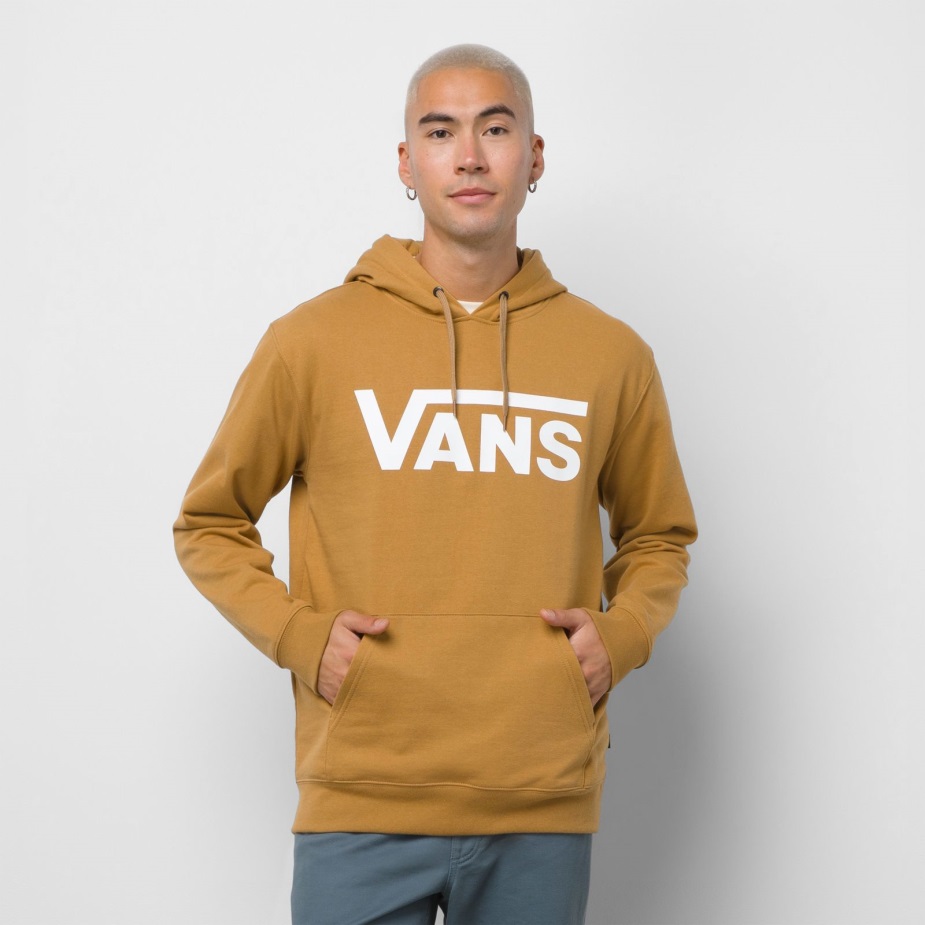 Vans κλασικό Hoodie καφέ κόκαλο