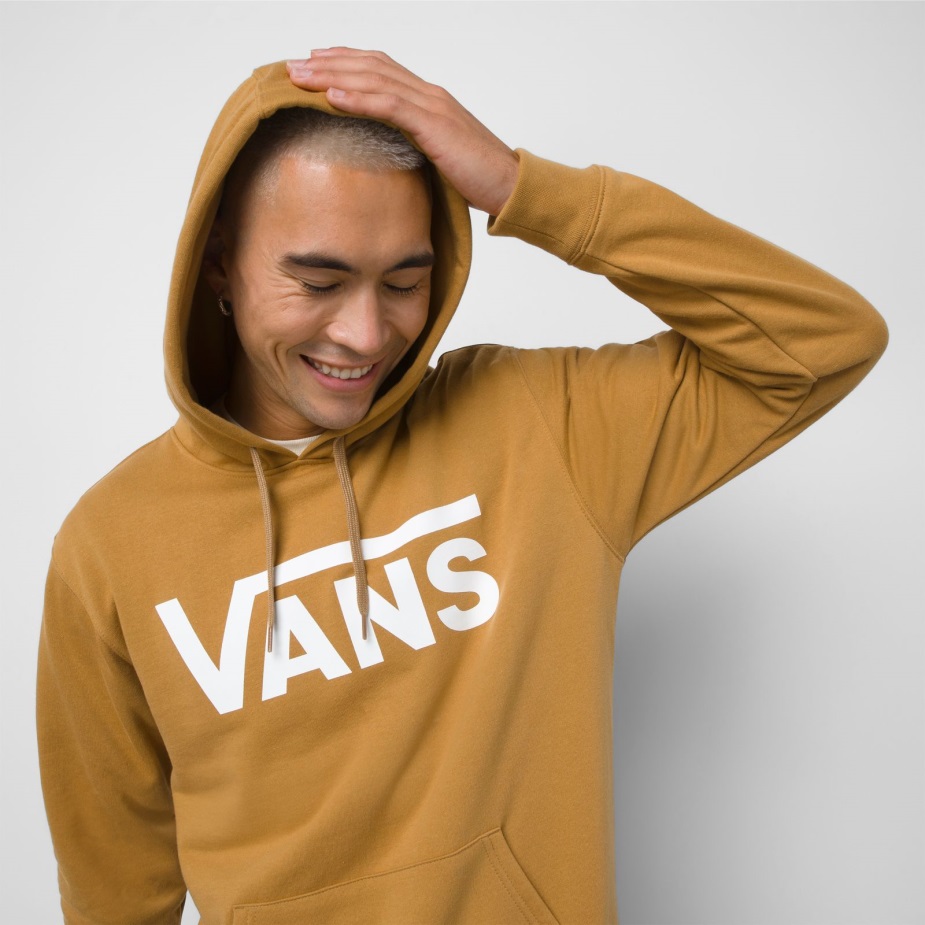 Vans κλασικό Hoodie καφέ κόκαλο