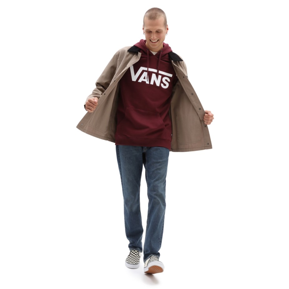 Vans κλασικό κόκκινο Hoodie