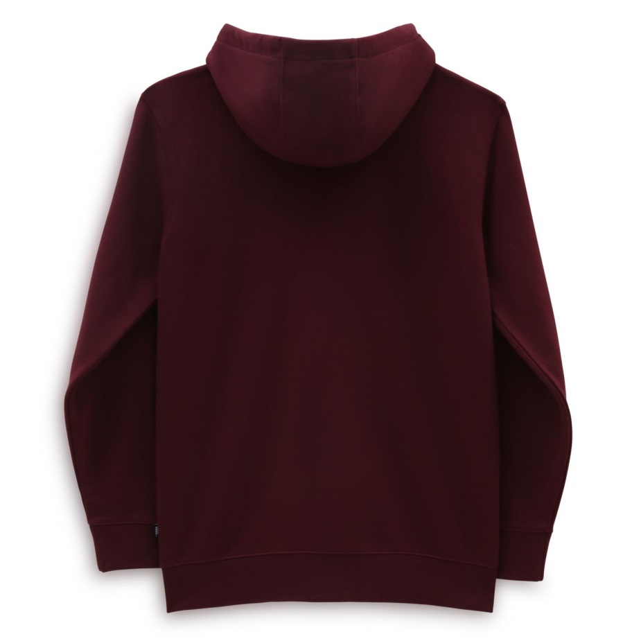 Vans κλασικό κόκκινο κουκούλα με φερμουάρ