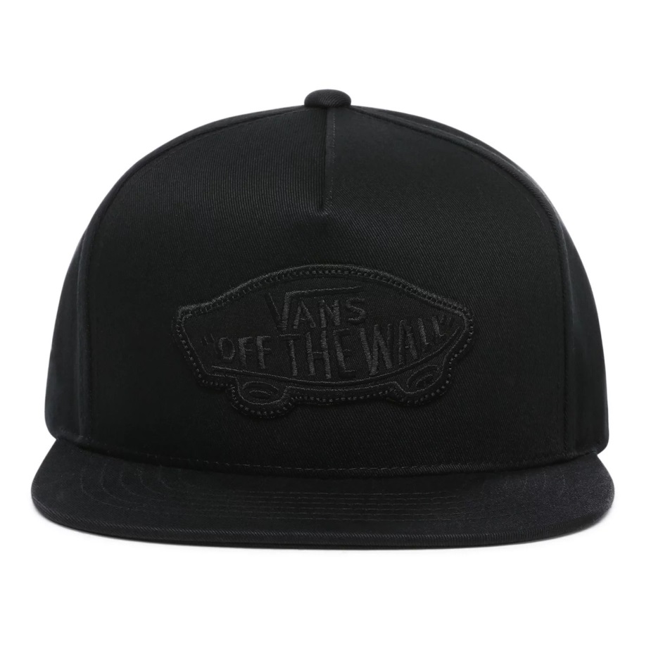 Vans κλασικό μπάλωμα Snapback καπέλο μαύρο