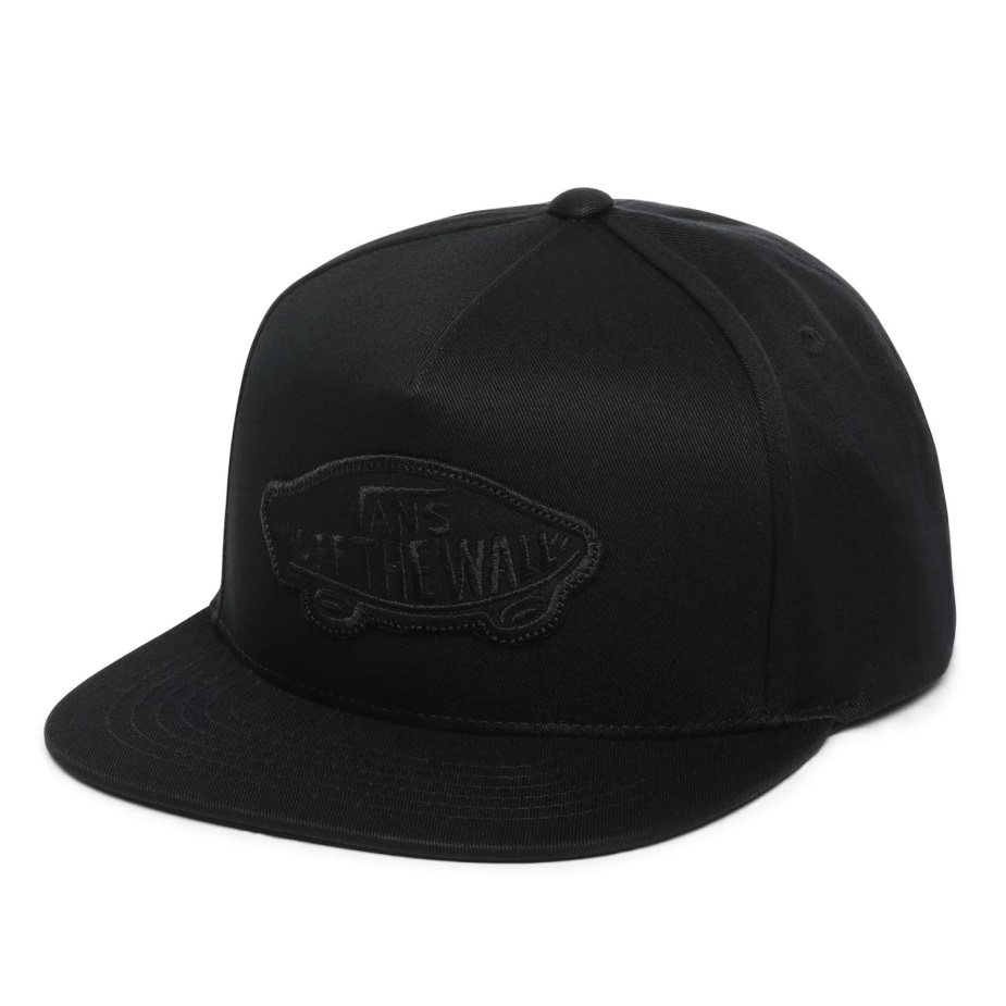 Vans κλασικό μπάλωμα Snapback καπέλο μαύρο