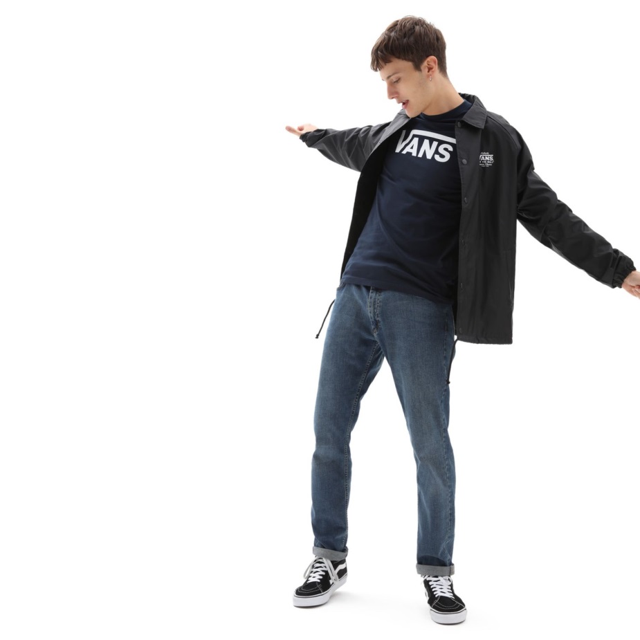 Vans κλασικό μπλουζάκι μπλε-ναυτικό