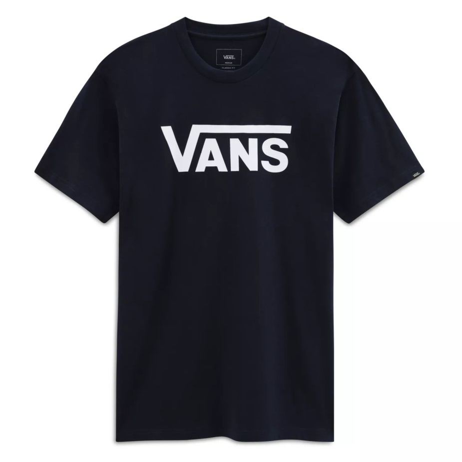 Vans κλασικό μπλουζάκι μπλε-ναυτικό
