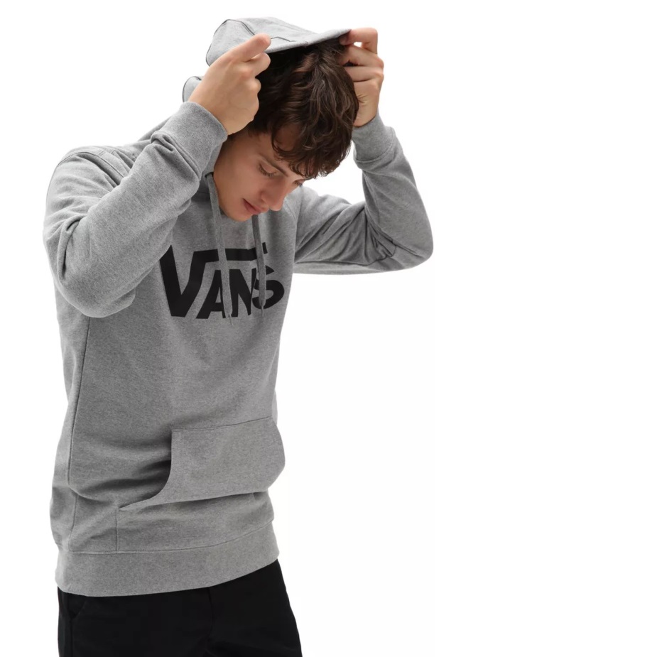 Vans κλασικό πουλόβερ Hoodie γκρι