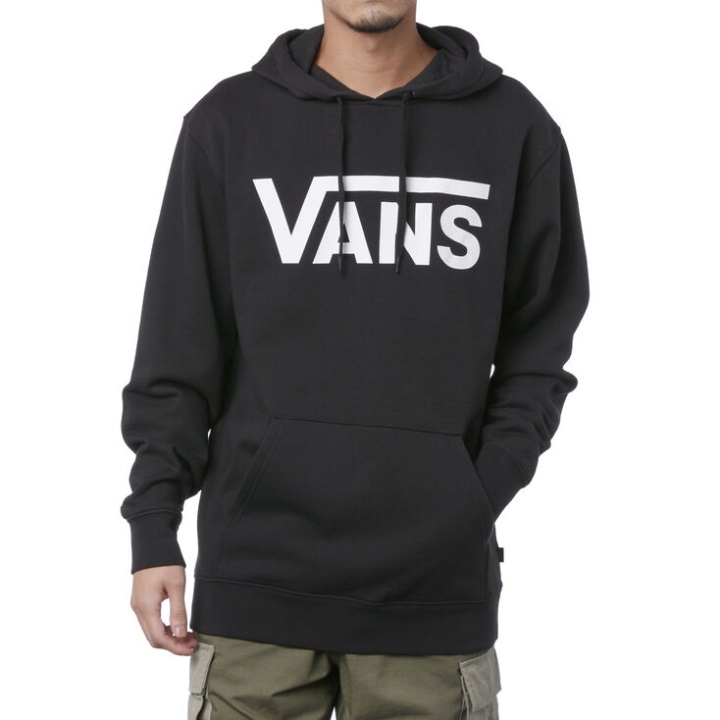 Vans κλασικό πουλόβερ Hoodie μαύρο-άσπρο