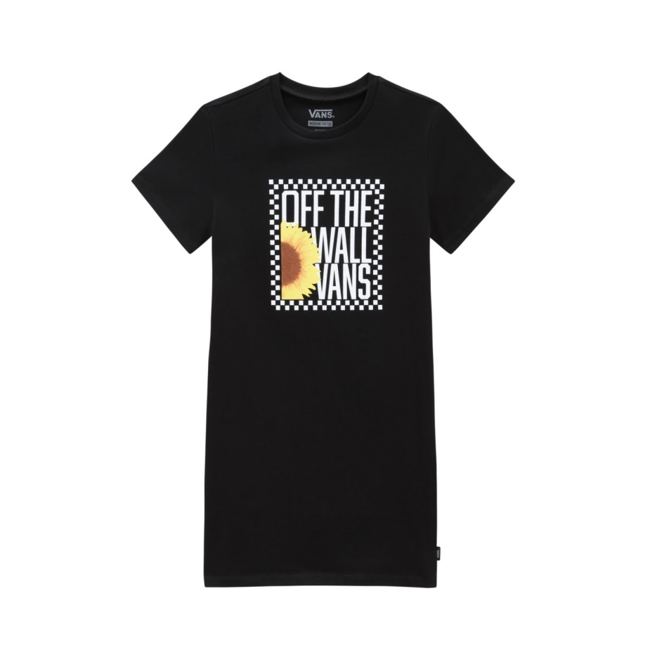 Vans κορίτσι ηλιόλουστο φόρεμα (8-14 ετών) μαύρο