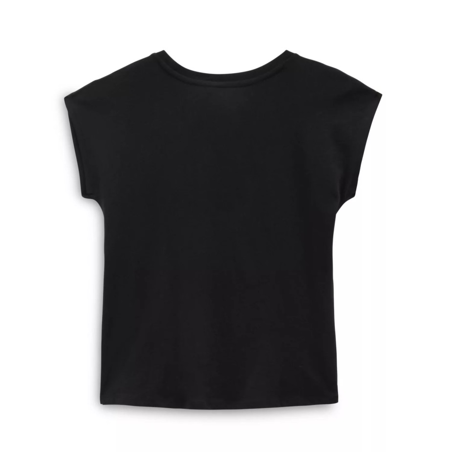 Vans κοριτσίστικα Mar Mar Knot Tee (8-14 ετών) μαύρο