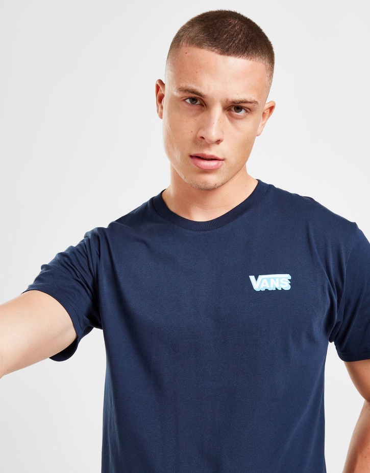 Vans κυματιστή μπλούζα μπλε