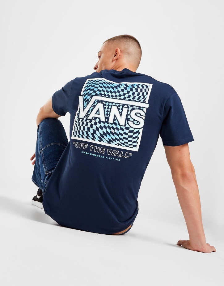 Vans κυματιστή μπλούζα μπλε