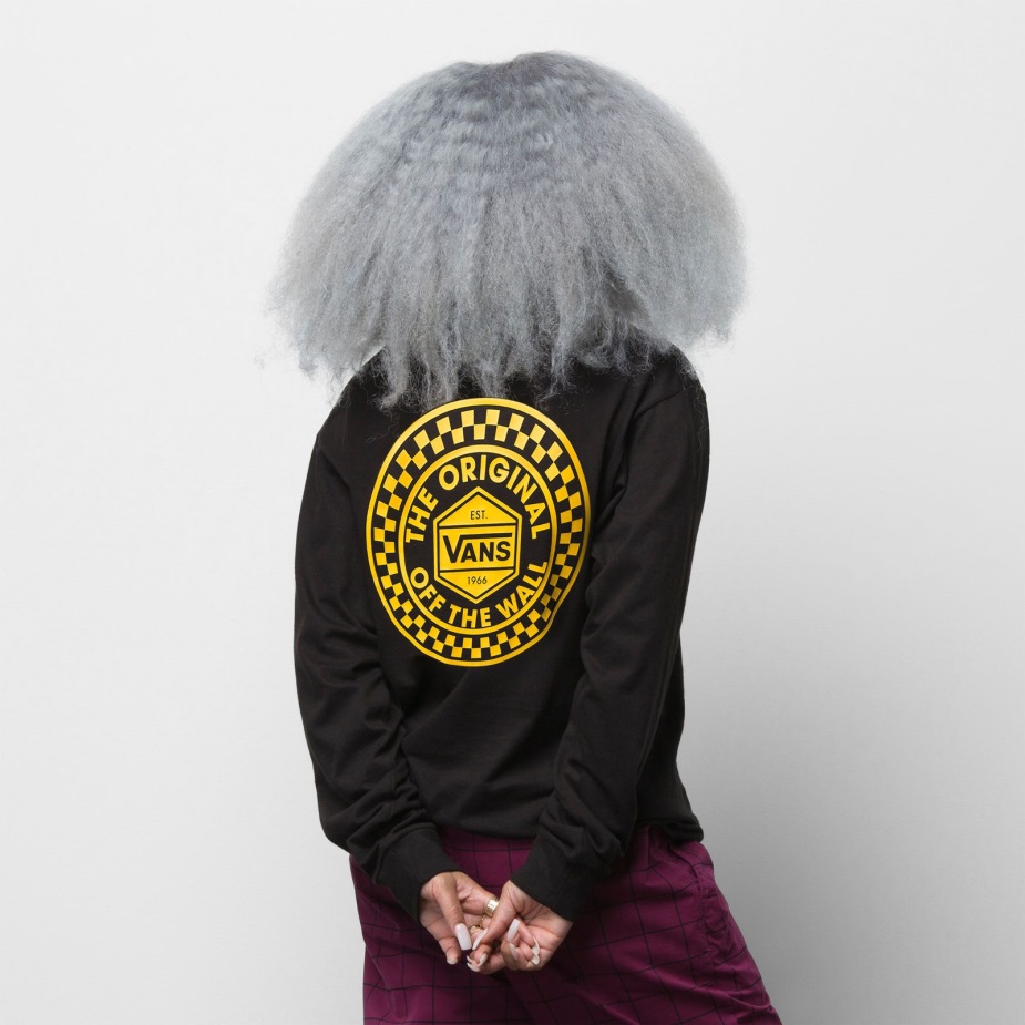 Vans κύκλο πούλι μακρυμάνικο μπλουζάκι μαύρο