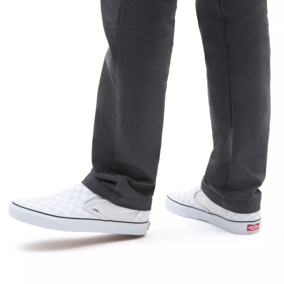 Vans λευκά κλασικά Slip-on παπούτσια