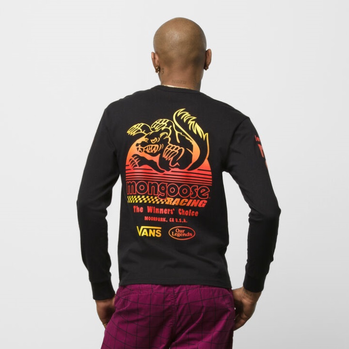 Vans μας Legends μακρυμάνικο μπλουζάκι μαύρο