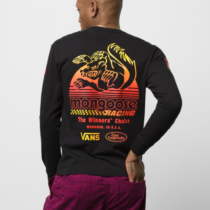 Vans μας Legends μακρυμάνικο μπλουζάκι μαύρο