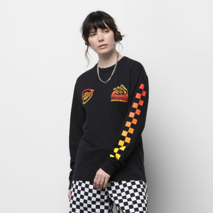 Vans μας Legends μακρυμάνικο μπλουζάκι μαύρο