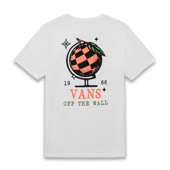 Vans μπλουζάκι βοτανικού κήπου λευκό