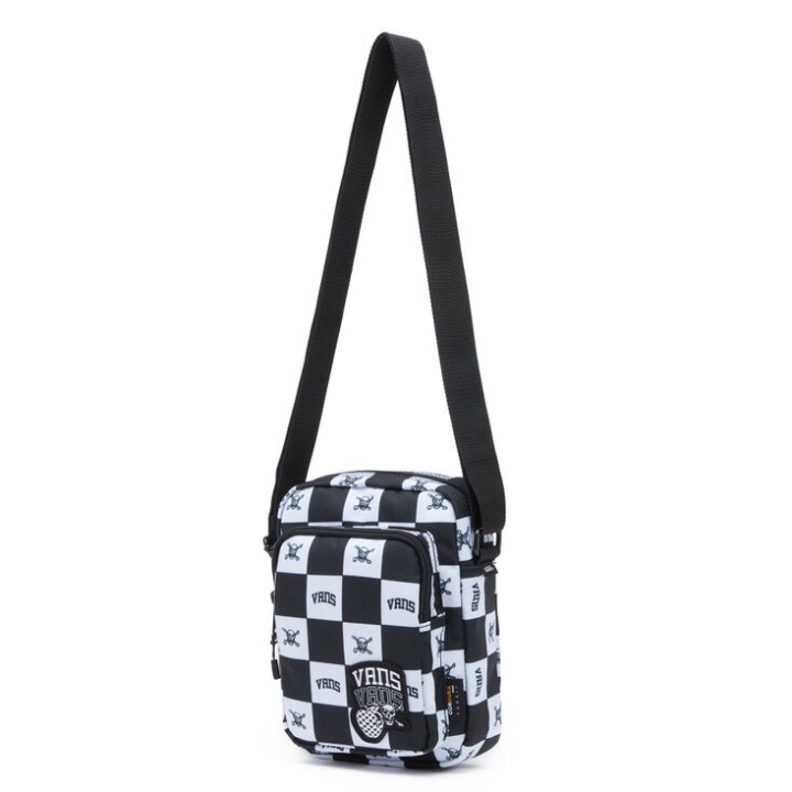 Vans νέο πανεπιστήμιο χιαστί μαύρο πούλι κρανίου