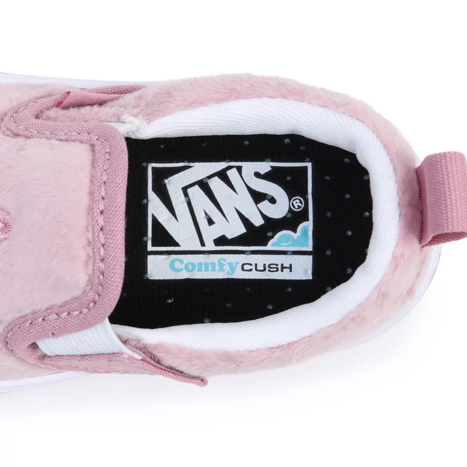 Vans νήπιο Comfycush Slip-on V παπούτσια (1-4 ετών) ροζ