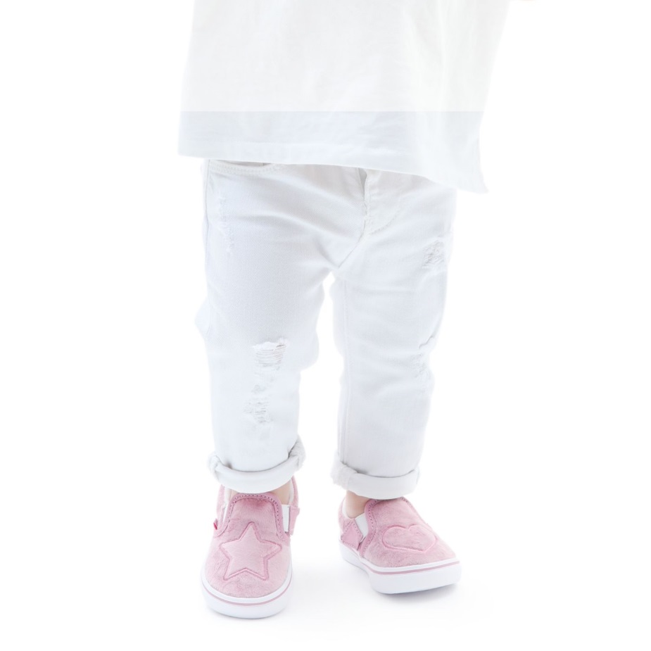 Vans νήπιο Comfycush Slip-on V παπούτσια (1-4 ετών) ροζ