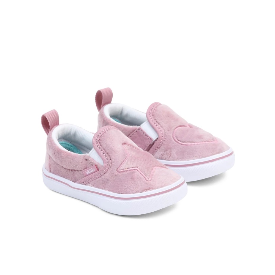 Vans νήπιο Comfycush Slip-on V παπούτσια (1-4 ετών) ροζ