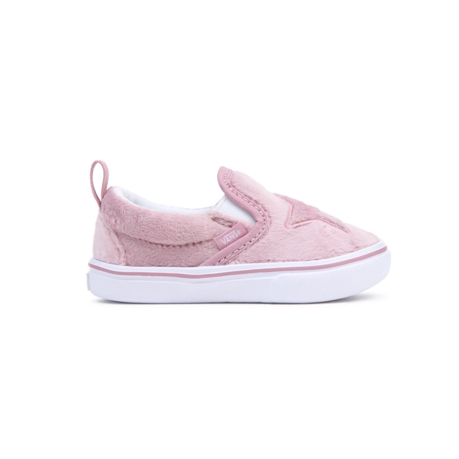 Vans νήπιο Comfycush Slip-on V παπούτσια (1-4 ετών) ροζ