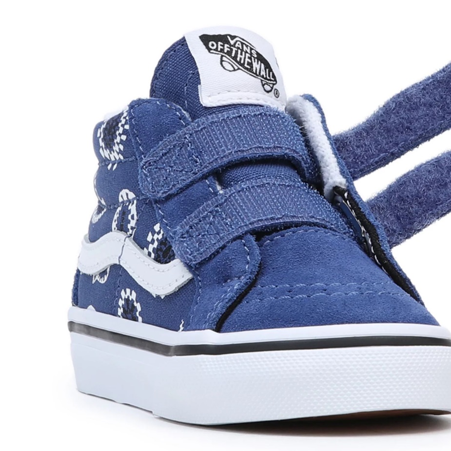Vans νήπιο Sk8-μεσαία επανέκδοση V παπούτσια (1-4 ετών) μπλε
