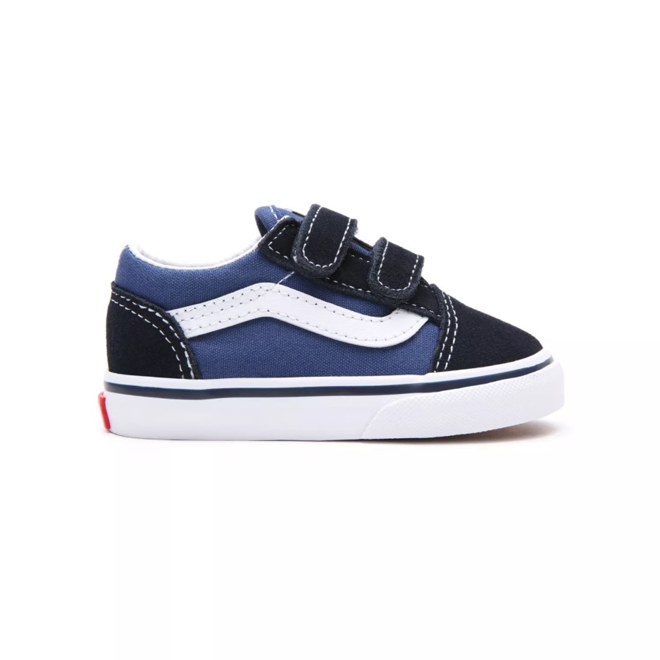 Vans νήπιο παλιό Skool V παπούτσια (1-4 ετών) μπλε