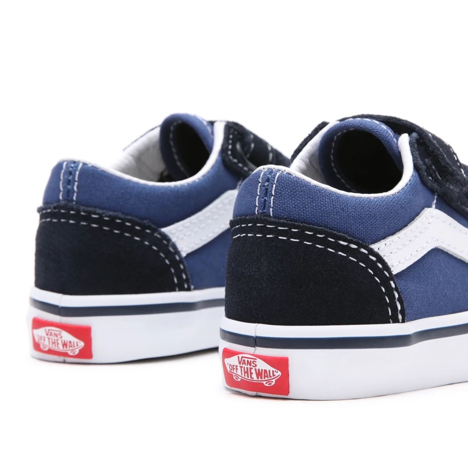 Vans νήπιο παλιό Skool V παπούτσια (1-4 ετών) μπλε