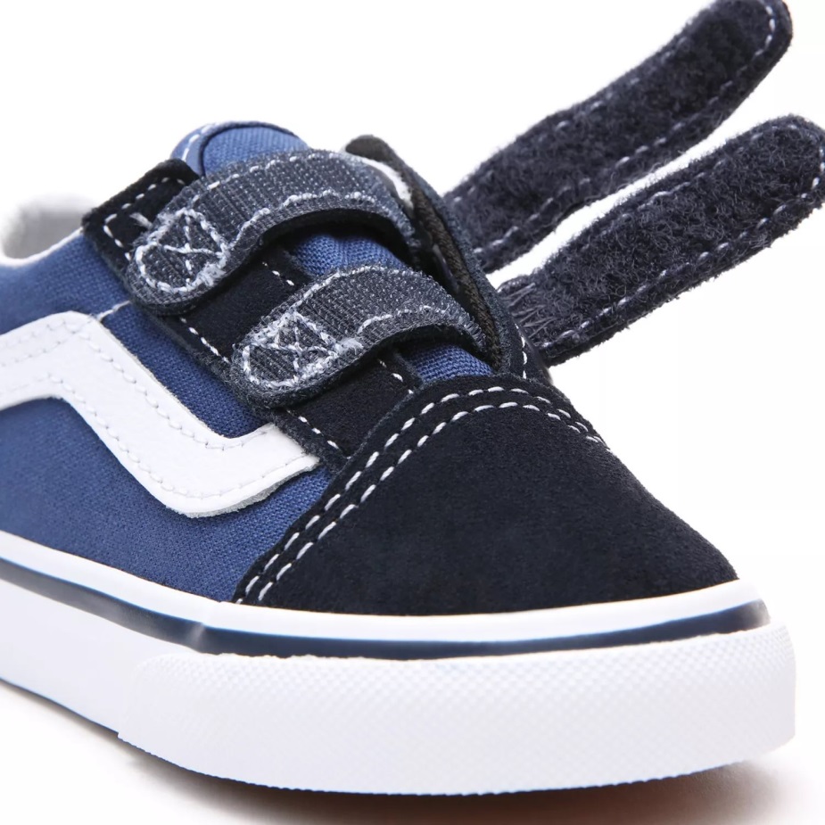 Vans νήπιο παλιό Skool V παπούτσια (1-4 ετών) μπλε