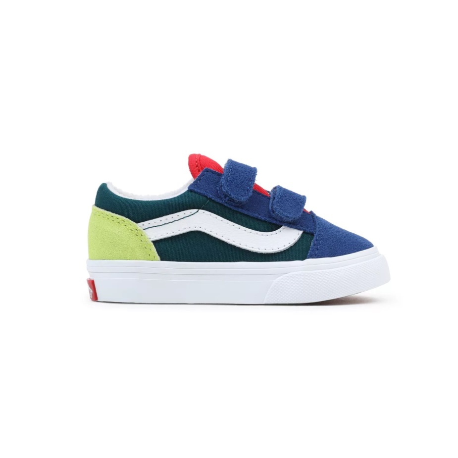 Vans νήπιο παλιό Skool V παπούτσια (1-4 ετών) πολυ