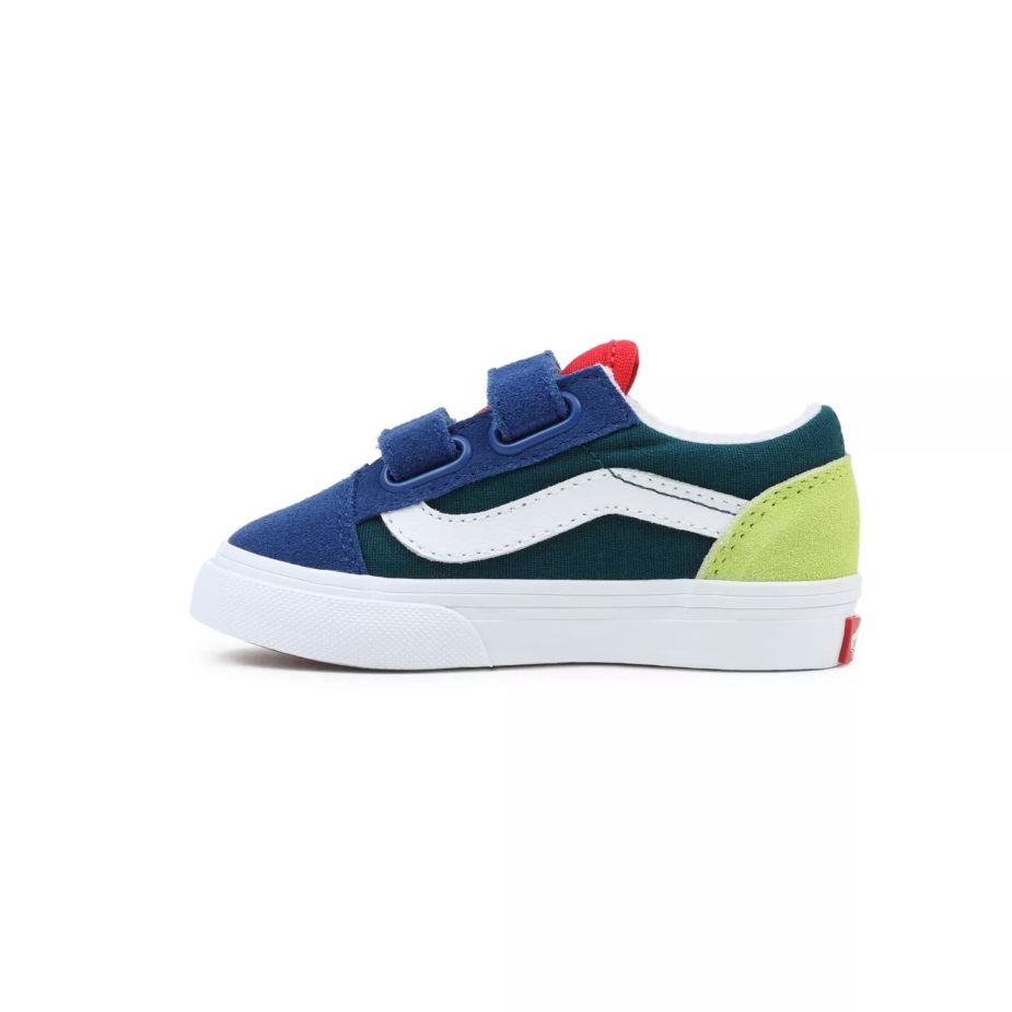 Vans νήπιο παλιό Skool V παπούτσια (1-4 ετών) πολυ