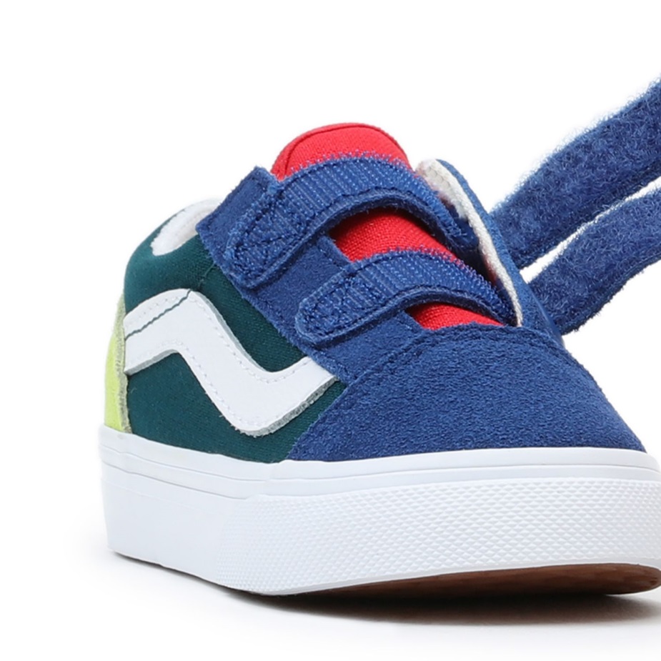 Vans νήπιο παλιό Skool V παπούτσια (1-4 ετών) πολυ