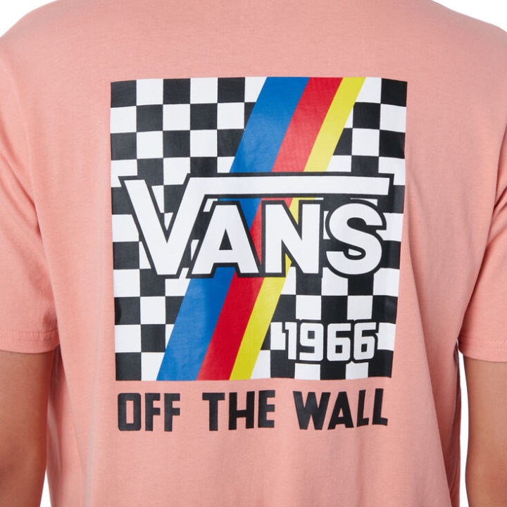 Vans νεογέννητο μπλουζάκι κοραλ αμύγδαλο