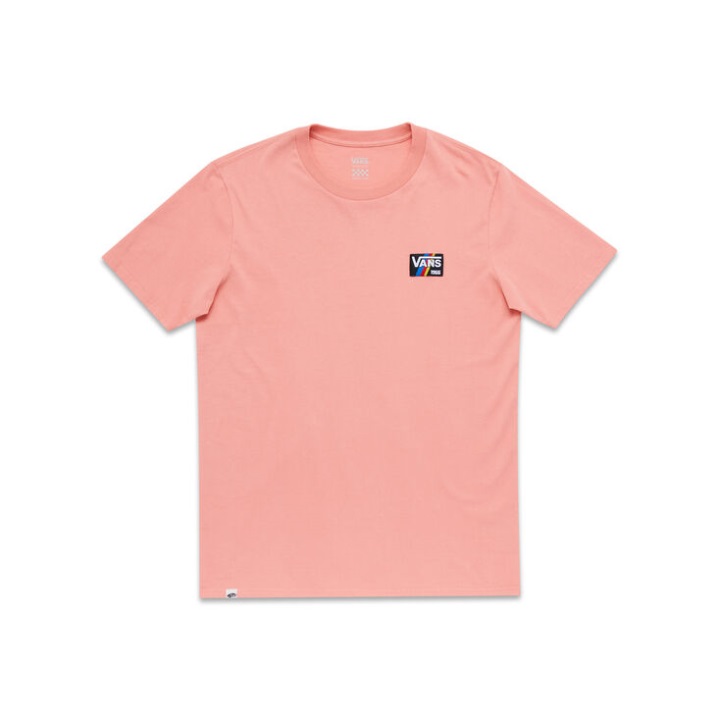 Vans νεογέννητο μπλουζάκι κοραλ αμύγδαλο