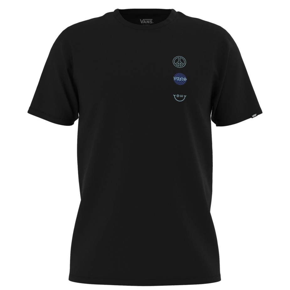 Vans παγκόσμια καλή μπλούζα μαύρο